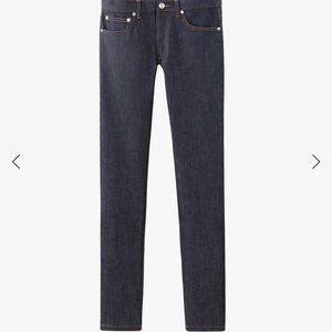 A.P.C. Petit New Standard Unisex Classic Indigo Japanese Denim Jeans